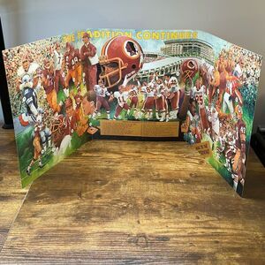 Redskins Greatest Moments‎ in RFK History Poster Gibbs Jurgensen Lombardi